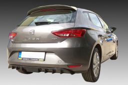 Rear diffuser Seat Leon (5F) 2012-2017 3-door hatchback ABS - painted (SEA13LERS) (1)