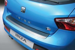 Seat Ibiza FR (6J) 2012-> 3-door hatchback rear bumper protector ABS (SEA14IBBP)