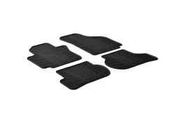 Seat Altea (5P) 2004-2009 car mats set anti-slip Rubbasol rubber (SEA1ATFR)