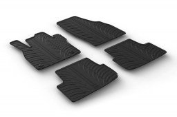 Seat Ibiza (6F) 2017-present 5-door hatchback car mats set anti-slip Rubbasol rubber (SEA1IBFR)