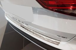 Seat Ateca 2016-> rear bumper protector stainless steel (SEA2AABP) (2)
