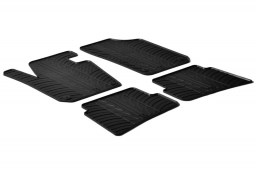 Seat Ibiza (6J) 2008-2017 3 & 5-door hatchback car mats set anti-slip Rubbasol rubber (SEA2IBFR)