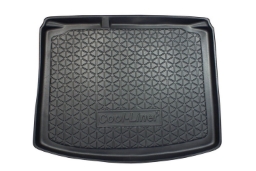 Boot mat suitable for Seat Leon (1P) 2005-2012 5-door hatchback Cool Liner anti slip PE/TPE rubber (SEA2LETM-C) (1)
