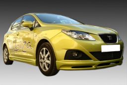 Side skirts Seat Ibiza (6J) 2008-2017 5-door hatchback ABS - painted (SEA3IBMS) (1)