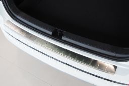 Rear bumper protector Seat Ateca 2016-present stainless steel (SEA4AABA) (1)
