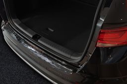 Seat Ateca 2016-> rear bumper protector carbon / Ladekantenschutz Carbon / achter bumperbeschermer carbon / protection de seuil de coffre carbone (SEA6AABP)