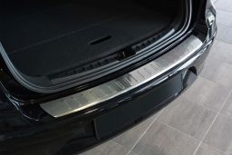 Seat Altea XL (5P) 2006-2015 rear bumper protector stainless steel (SEA6ATBP) (1)