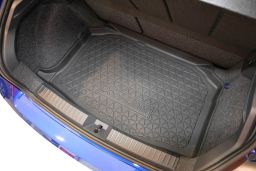 Tapis de coffre adapté pour Seat Ibiza V 6F Hayon (06.2017-.) - bac de  coffre - protection de coffre voiture - coffre supérieur ; modèles avec  plancher amovible du coffre type 2