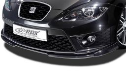 Front spoiler Vario-X Seat Leon (1P) 2009-2012 5-door hatchback PU - painted (SEA6LEVX) (1)