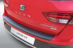 Seat Leon ST (5F) 2014-> wagon rear bumper protector ABS (SEA9LEBP)