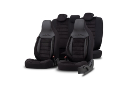 Seat covers comfortline citybug velours black anthracite (1)