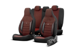 Seat covers sport plus citybug fabric red (1)