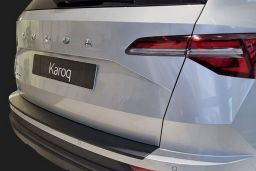 Rear bumper protector Skoda Karoq (NU) 2022-present ABS - matt black (SKO12KABP) (1)