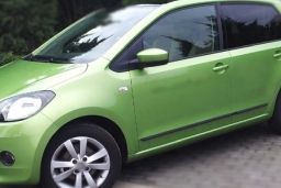 Door protectors Skoda Citigo 2011-present 5-door hatchback set (SKO1CIPU) (1)