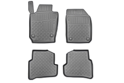Car mats suitable for Skoda Fabia III (NJ) 2014-2021 5-door hatchback Guardliner PE/TPE rubber (SKO1FAFM-G) (1)