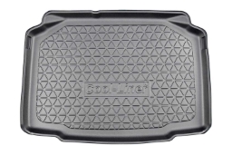 Boot mat suitable for Skoda Kamiq (NW4) 2019-> Cool Liner anti slip PE/TPE rubber (SKO1KMTM-C) (1)