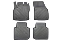 Skoda Kodiaq 2017-present car mat set PE/TPE rubber (SKO1KOFM) (1)