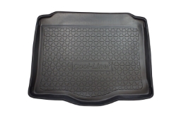 Boot mat suitable for Skoda Roomster 2006-2015 Cool Liner anti slip PE/TPE rubber (SKO1ROTM-C) (1)