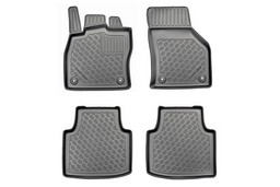 Car mats suitable for Skoda Superb III (3V) 2015-2024 5-door hatchback Cool Liner PE/TPE rubber (SKO1SUFM-C) (1)