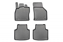 Skoda Superb III (3V) 2015-present 5-door hatchback Cool Liner car mat set PE/TPE rubber (SKO1SUFM) (1)