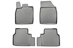 Car mats suitable for Skoda Enyaq Coupé iV 2022->   Cool Liner PE/TPE rubber (SKO2ENFM-C) (1)