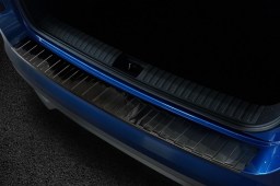 Rear bumper protector Skoda Kamiq 2019-present stainless steel anthracite (SKO2KMBP) (1)