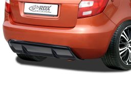 Rear diffuser Skoda Fabia II (5J) 2007-2014 5-door hatchback ABS - painted (SKO3FARS) (1)