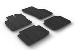 Skoda Superb III (3V) 2015-present 5-door hatchback car mats set anti-slip Rubbasol rubber (SKO3SUFR)