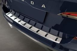Rear bumper protector Skoda Kamiq (NW4) 2019-> stainless steel - Strong (SKO4KMBP) (1)