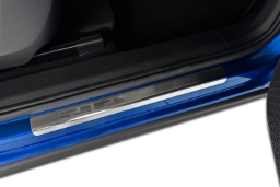 Door sill plates suitable for Skoda Kodiaq II (PS) 2023-> stainless steel brushed (SKO4KOEA) (1)