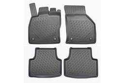 Car mats suitable for Skoda Octavia III Combi (5E) 2013-2020 wagon Cool Liner PE/TPE rubber (SKO4OCFM-C) (1)