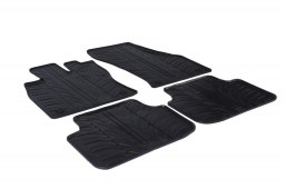 Skoda Octavia III (5E) 2013-present 5-door hatchback car mats set anti-slip Rubbasol rubber (SKO5OCFR)