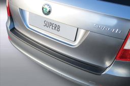 Skoda Superb II Combi (3T) 2013-2015 wagon rear bumper protector ABS (SKO6SUBP)