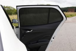 Sun shades Skoda Fabia IV  2021-> 5-door hatchback Car Shades - rear side doors (1)