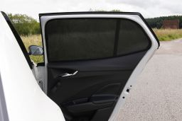 Sun shades Skoda Fabia IV 2021-> 5-door hatchback Car Shades - rear side doors (1)