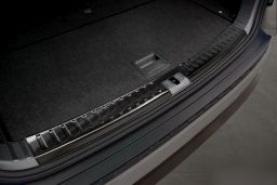 Boot sill cover Skoda Kodiaq (NS) 2017-> stainless steel anthracite (SKO8KOBP) (1)