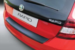 Skoda Rapid Spaceback (NH1) 2013-> 5-door hatchback rear bumper protector ABS (SKO9RABP)