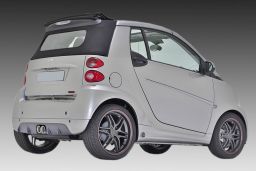 Rear diffuser Smart ForTwo (W451) 2011-2014 3-door hatchback ABS - painted (SMA1FTRS) (1)
