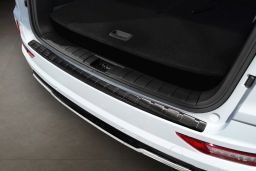 Rear bumper protector SsangYong Rexton (Y400, G4) 2021-> stainless steel anthracite (SSY2REBP) (1)