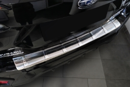 Rear bumper protector suitable for Subaru Crosstrek (GU) 2023-> stainless steel brushed (SUB1CTBP) (1)