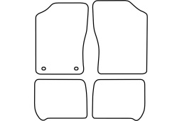 Subaru Jumbo 1986-1992 3d & 5d car mat set (SUB1JBMV)