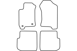 Subaru Outback I 1996-1999 car mat set (SUB1OUMV)