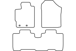 Subaru Trezia 2011-2014 5d car mat set (SUB1TRMV)