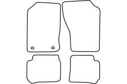 Subaru Vivio 1992-1998 3d & 5d car mat set (SUB1VIMV)