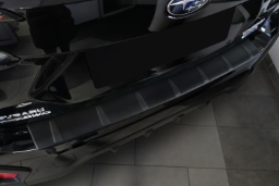 Rear bumper protector suitable for Subaru Crosstrek (GU) 2023-> stainless steel matt black (SUB2CTBP) (1)