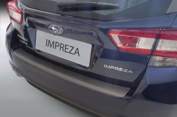 Rear bumper protector Subaru Impreza V 2016-> 5-door hatchback ABS - brushed alloy (SUB2IMBP) (1)