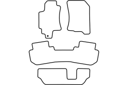 Subaru Tribeca 2005-2014 car mat set (SUB2TAMV)