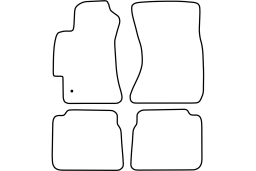 Subaru Outback III 2003-2009 car mat set (SUB3OUMV)