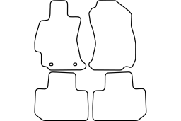 Subaru Forester IV (SJ) 2013- car mat set (SUB4FOMV)