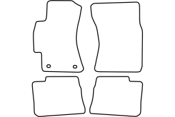 Subaru Impreza III 2007-2011 4d & 5d car mat set (SUB4IMMV)